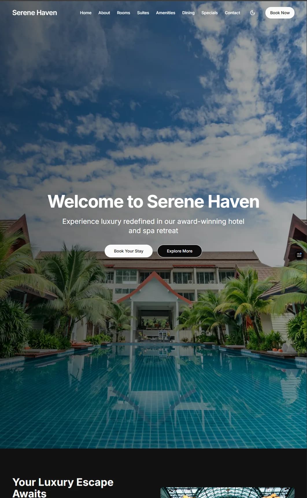 Serene Heaven project cover